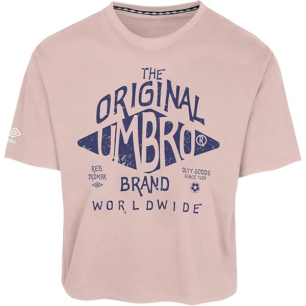 【UMBRO】 Side Diamond Women's V-Neck Short Sleeve T-Shirt Amazon.com: Umbro Ladies Diamond Tilt Coral Canyon Size L